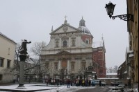 Krakow - chrám Petra a Pavla