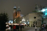 Krakow - Hlavní náměstí, kaple Sv.Vojtěcha