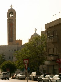 V Ammanu najdete i křesťanské kostely