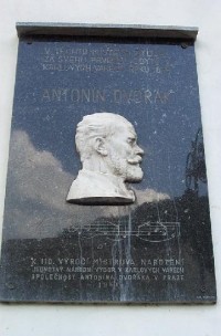 Pamětní deska Antonína Dvořáka