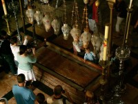 Chrám Božího  hrobu - kámen Pomazání