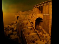 Muzeum dějin Jerusalema - model Šalamounova chrámu