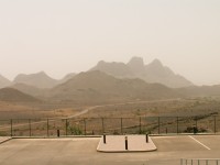 Pohled na hory Jebel Shams