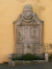 Pomník padlým občanům z 1.světové války