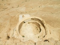 Masada - ruiny královského paláce