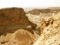 Masada - výhled do okolí