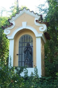 Meditační zahrada - Kaplička
