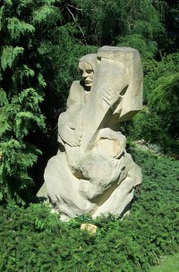 Meditační zahrada - Křížová cesta