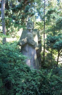 Meditační zahrada - Křížová cesta