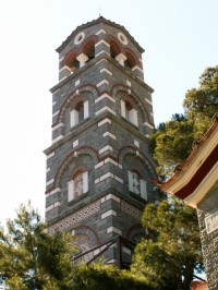 Klášter Agios Georgios Selinari - zvonice
