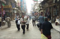 Bazarová ulice Khan el-Khalili