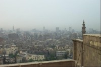 Výhled na město od Alabastrové mešity