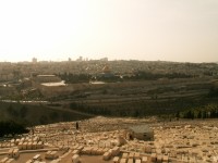 Jerusalem z Olivetské hory