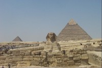 Sfinga a pyramidy