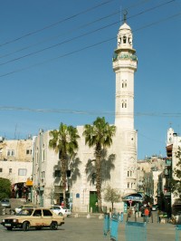 Manger Square - mešita Omar ibn al-Khatab