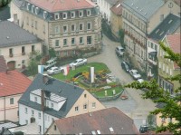 Střed města - Marktplatz z Reichswarte