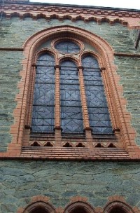Detail okna kostela