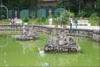 Vodní fontány u Nového zámku