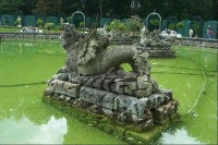 Vodní fontána u Nového zámku