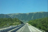 Dálnice u Gran Sassa