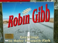 Pozdrav Robina Gibba, člena Bee Gees
