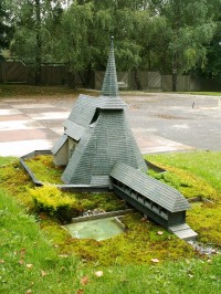 Dřevěný kostel v Kočí
