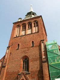Věž městského kostela