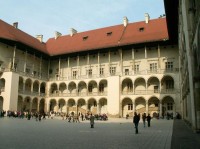Nádvoří Wawelu