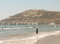 Agadir - pláž a kasbah