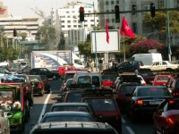 Doprava je velmi hustá