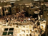 Pohled na vyhlášené koželužny