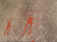 Muž a žena: rytiny z doby bronzové