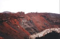 Pohled do kráteru Ngauruhoe