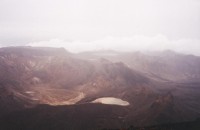Výhled z Ngauruhoe