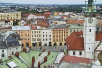 Olomouc z věže kostela sv.Mořice
