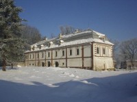 Zámek Bravantice: Bravantický zámek v zimě