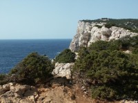 z útesu Capo Caccia