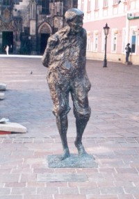 Socha sochára Loflera - košický rodák