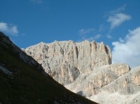 Dolomity-Gardeccia: Od Gardeccie pár metrů blíže k cestě na vaioletky
