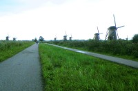 Větrné mlýny UNESCO v Kinderdijku
