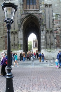 Průchod chrámovou věží, Utrecht