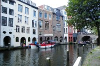 Oudegracht zdola, Utrecht