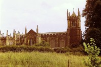Anglie,typický starý kostel
