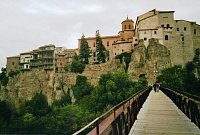 Cuenca, ptačí domky, Španělsko