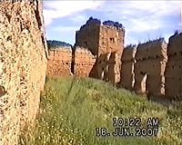 Daroca,zříc.hradu, Španělsko