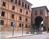 Měst.brána, Daroca, Španělsko