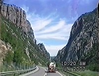 Průjezd Pyrenejemi