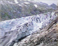 Ledovec u Furkapassu