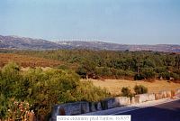 Větrné elektrárny před Tarífou, Španělsko