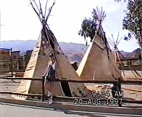 Fort Apache, indiánské ležení